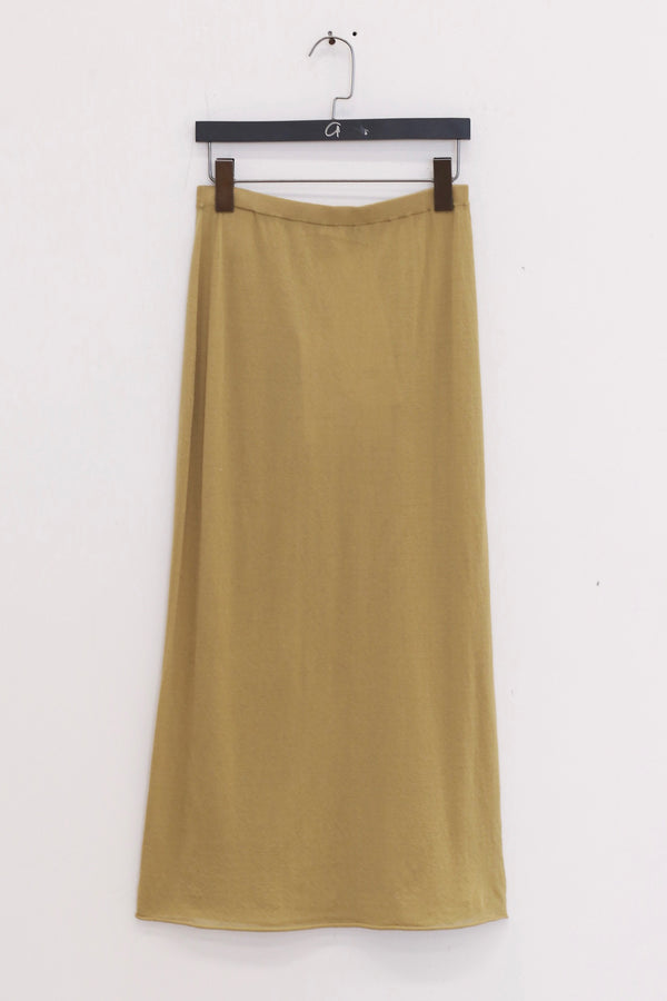 SWAYING 25 Spring/Summer Double-Sided Straight Long Skirt SW-SW25SS3B05C2-LV Green SW-SW25SS3B05C1